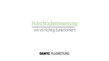 Hubschraubereinweisung: 6 Goldene Regeln &copy;  