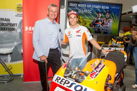 Marc Márquez und Bradley Smith auf Zwischenstopp beim ÖAMTC  &copy;ÖAMTC/Christian Mikes