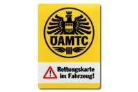 Rettungskarte im Auto &copy; ÖAMTC