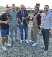 Vienna Capitals zur "Kart Trophy 2025" im ÖAMTC Fahrtechnik Zentrum Teesdorf  &copy;ÖAMTC