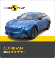 Crashtest: Alpine A 390 &copy;ÖAMTC/Euro NCAP