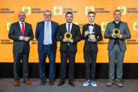 AMF-Ehrung 2025_Ehrenpreis Rookie of the Year an Fabian Perwein &copy;Lucas Pripfl - AMF