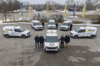 Sechs Ford E-Transit Courier für Geländetechniker in fünf Fahrtechnik Zentren &copy;ÖAMTC Fahrtechnik