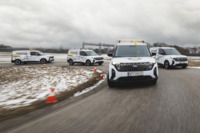 Sechs Ford E-Transit Courier für Geländetechniker in fünf Fahrtechnik Zentren &copy;ÖAMTC Fahrtechnik